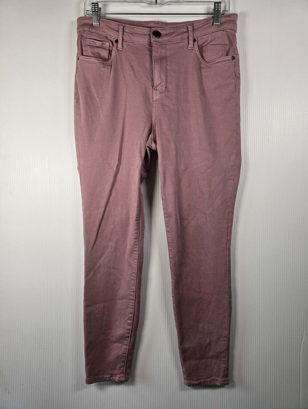 Kut from the Kloth Women's High Rise Dusty Rose Ankle Skinny Jeans Size 8